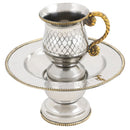 Mayim Achronim: Aluminum Diamond Design - Silver