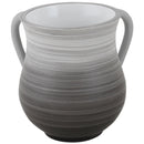 Wash Cup: Polyresin - Gradient Silver To Grey