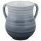 Wash Cup: Polyresin - Gradient Light Grey To Dark Grey