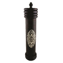 Megillah Case: Leather Weave Design - Brown