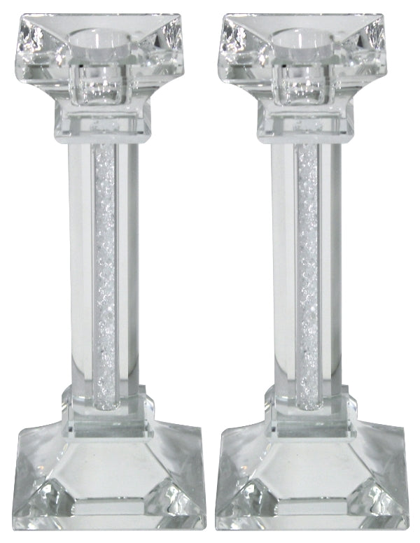 Candlestick Set: Crystal