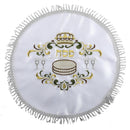 Matzah Cover: Satin With Embroidery Multicolor