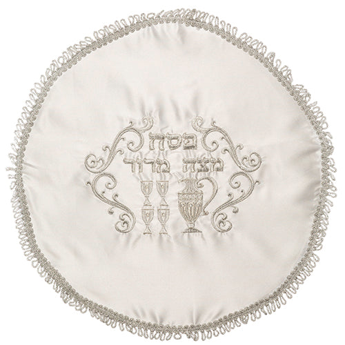 Matzah Cover: Seder Plate Design