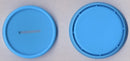 Tzedakah Box Craft: Plastic - Alef Bais 3D Balloons Design - Blue