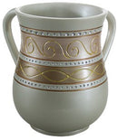 Wash Cup: Polyresin - Pearl