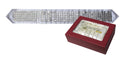 Tallis Atarah: Square Style 5 Rows - Silver