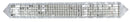 Tallis Atarah: Square Style 5 Rows - Silver