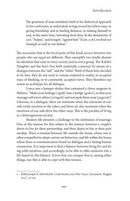 Dialogues of Love and Fear