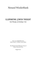 Illuminating Jewish Thought - Volume 1