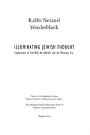 Illuminating Jewish Thought - Volume 2