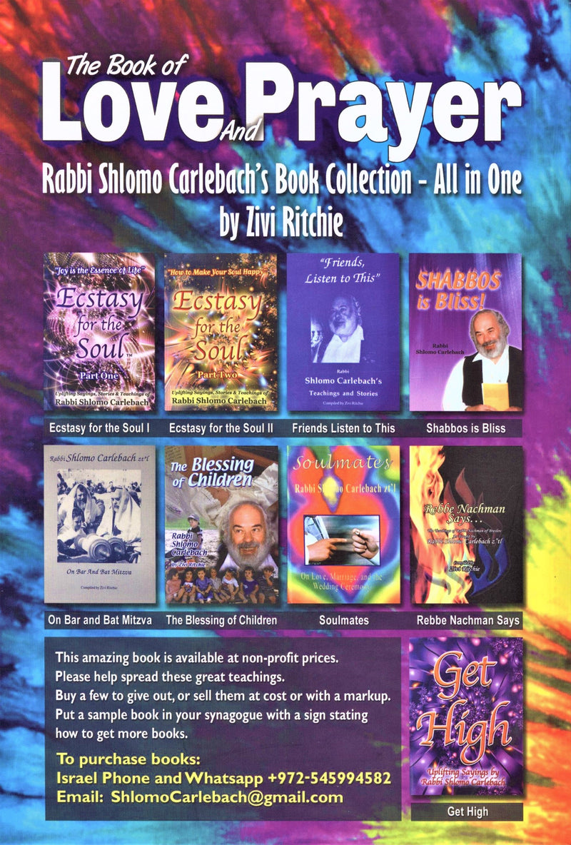 The Book of Love and Prayer - Rebbe Shlomo Carlebach's Book Collection