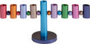 Emanuel Menorah Anodized Multicolor