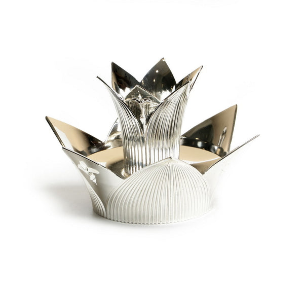 Mayim Achronim: Mishkan Flower Design - Silver Plated