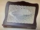 Tabletop Shtender: Silverplated Inner - Brown