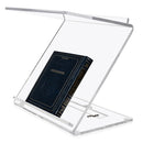 Z-Stander: Lucite Tabletop Shtender