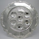 Seder Plate: Silver Plated - 10"