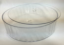 Matzah Box: Lucite - Round