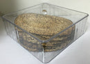 Matzah Box: Lucite - Square