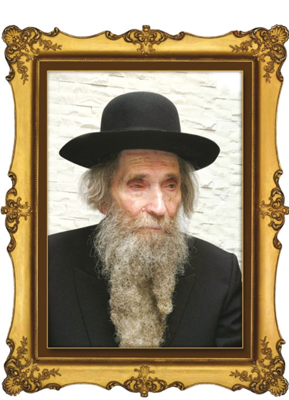 Frame Portrait: Wood - Rav Shteinman