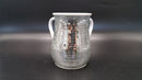 Wash Cup: Lucite Mini Mirror Squares - Silver