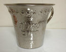 Wash Cup: Copper/Chrome Hammered Design