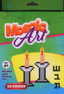 Mosaic Art: Shabbos Candles