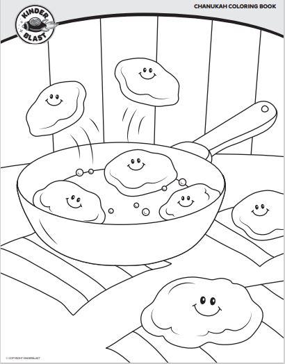 Chanukah Coloring Book