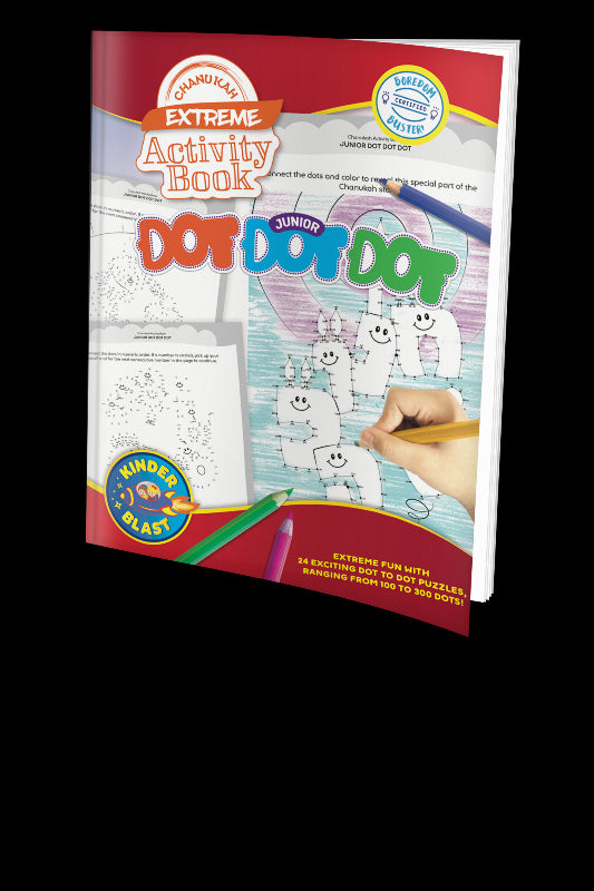 Connect the Dots Activity Book Chanukah