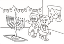 Jumbo Coloring Book - Chanukah
