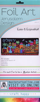 Foil Art: Jerusalem Design