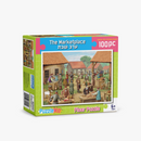 Jigsaw Puzzle: The Market Place on Erev Shabbos (100 Pcs)
