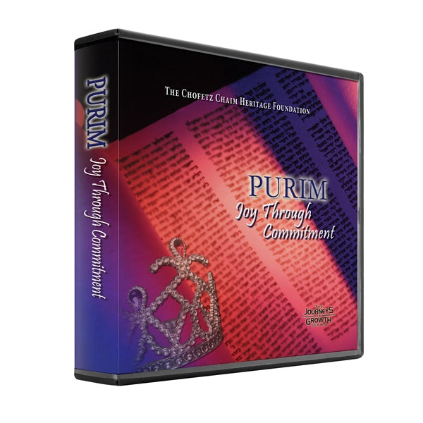 Purim: Joy Through Commitment - Volume 1 (4 Audio CD Set)