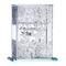 Bencher Holder: Crystal & Silver Plaque Floral Design