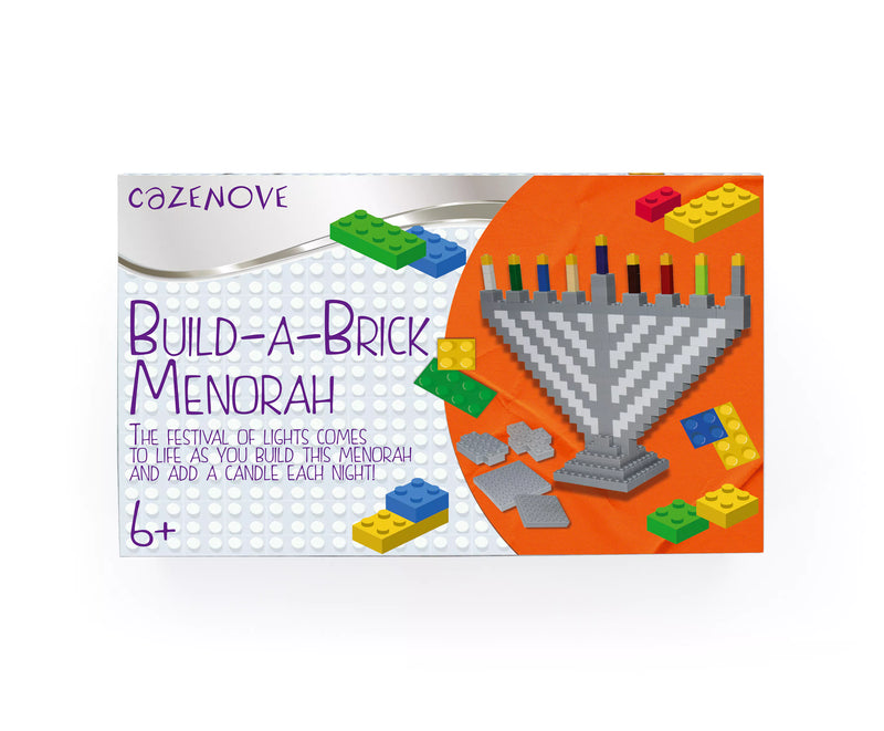 Chanukah: Build-a-Brick Menorah