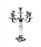 Candelabra: 5 Branch With Lucite Square Base
