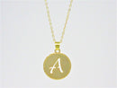 Circle Pendant English Letter