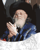 Paint By Number - The Bobover Rebbe zt"l