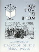 Summary of Halachos of The Three Weeks