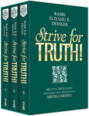 Strive For Truth! Michtav Me'eliyahu Pocket Size, Vols 1 - 3