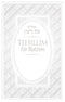 Tehillim Eis Ratzon Hebrew-English Hardcover (White)