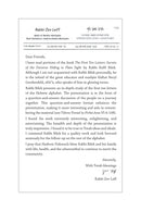 The First Ten Letters