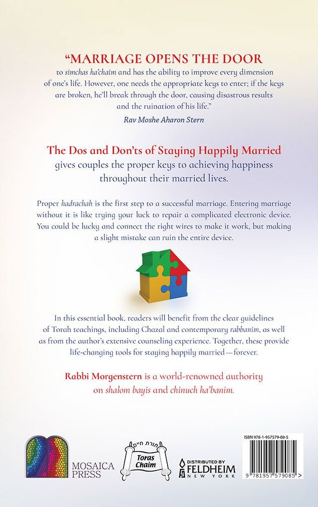 The Dos and Don'ts of Staying Happily Married