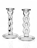 Candlestick Set: Crystal - Blossoms