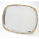 Candlestick Tray: Gold Border