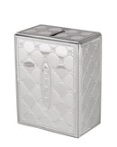 Tzedakah Box: Wood & Silver Plated