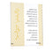 Waterdale Collection: Lucite Tabletop Home Blessing - Laser Cut