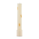 Waterdale Collection: Havdalah Candle - Ribbed