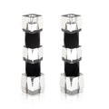 Waterdale Collection: Crystal Candlestick - Cube