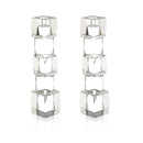 Waterdale Collection: Crystal Candlestick - Cube