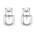 Waterdale Collection: Crystal Tea Light Holder - Cube